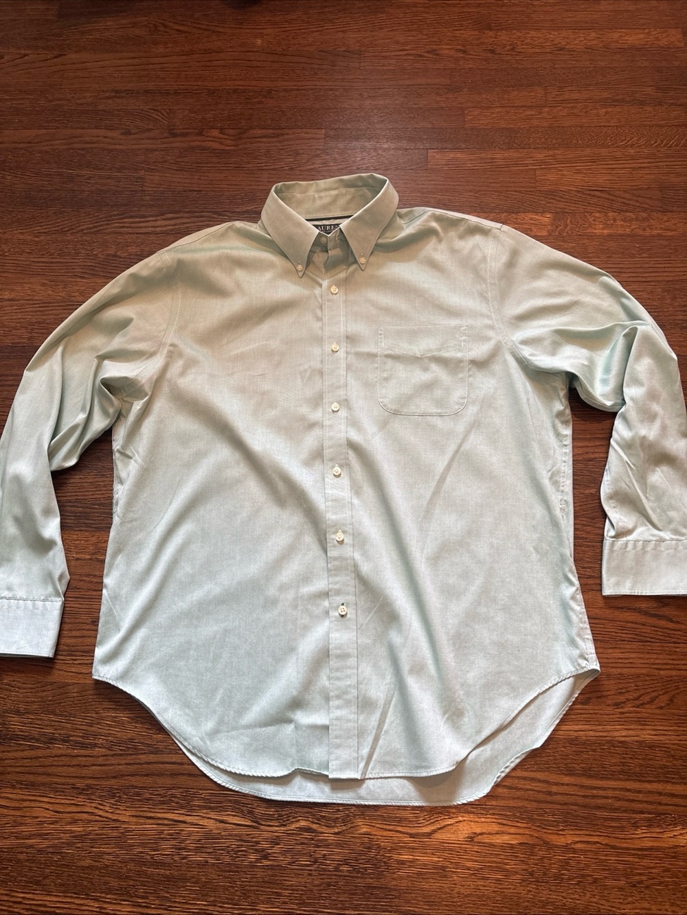 Ralph Lauren Mint Green Button-Down Shirt
